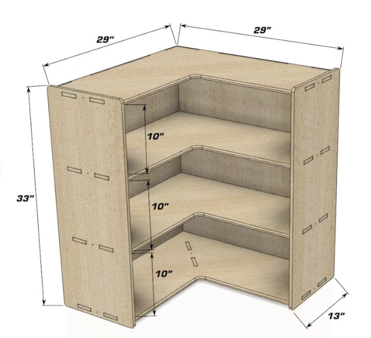 Montessori Toy Shelf Toddler Corner Toy Shelf